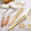 4 Pcs Honey Extractor Uncapping Needle Roller Tool with Wood Handle for Beekeeper, Honey Extractor Spinner 7