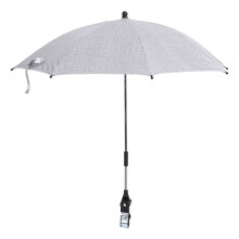 Parasol de poussette pour bébé gris denim, 85 cm, grand