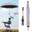 360 Adjustable Stroller Sun Shade 75cm 1