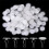 80 Pack Removable Transparent Wall Hanger Self-Adhesive Ceiling Hooks for Hanging Sticky Ceiling Hooks 2
