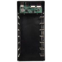 21X18650 Battery Case Welding Free Power Bank Case PD with Light 18650 Battery Charge Box Detachable Portable DIY Shell