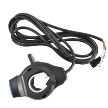 Ebike Thumb Throttle with LCD Display, Speed Control Handlebar Grips Electric Bike Accessories
