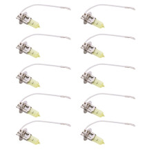 Bilhalogenlampor Fordonsdimljus 12V H3 100W Gula Glödlampor