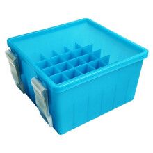 Fishing Lure Box 36 Grids Squid Jig Storage Box Octopus Egi Organizer Box Hard Bait Container Case with Luminous,C