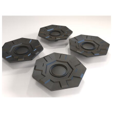 Car Wheel Center Cap for 2023-2024 Hub Cover Center Protective Cover