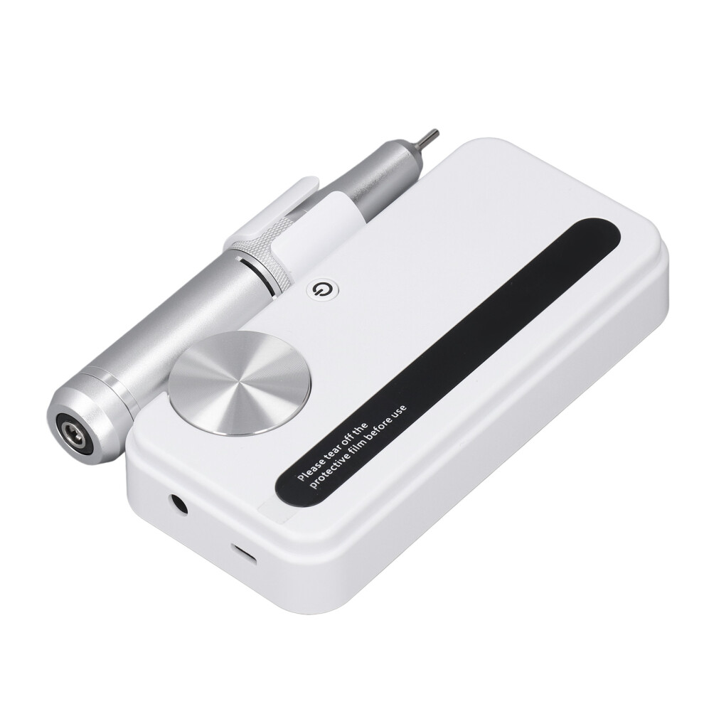 Multifunctional Electric Nail Grinder, 3000Mah, Portable White