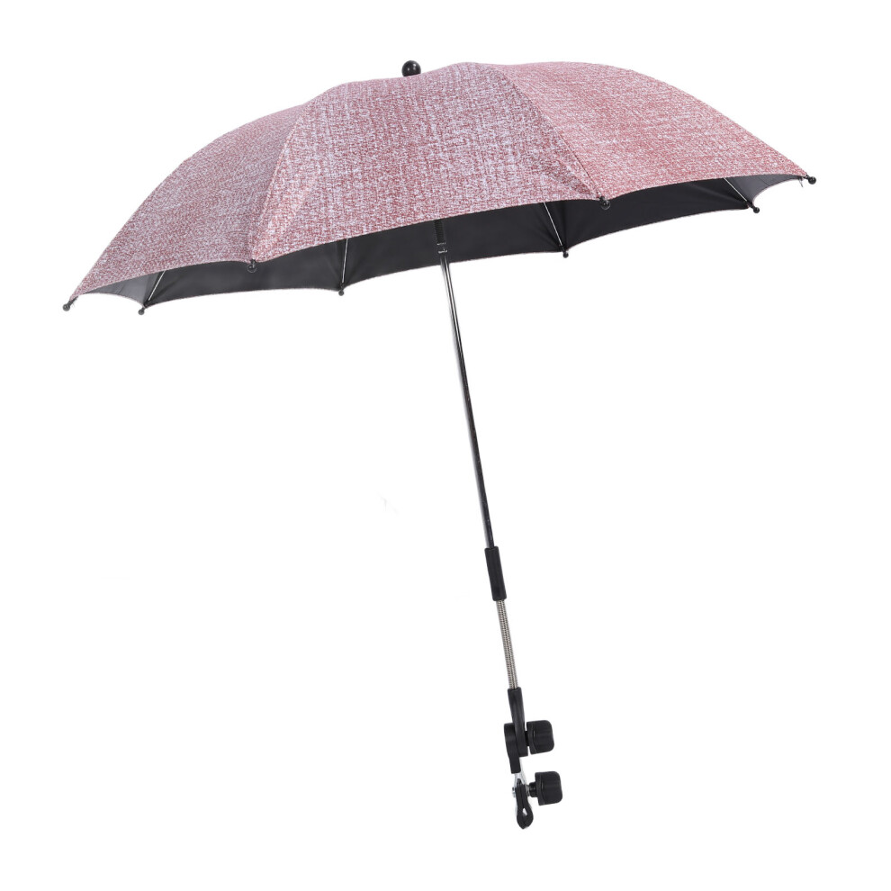 Baby Stroller Parasol Sun Shade 85Cm Denim Adjustable Umbrella Red