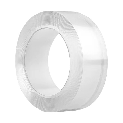 Double Sided Transparent Mounting Tape 10.58oz Washable Strong Fixation 1