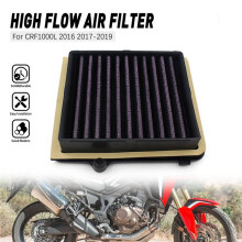 2X Motorcycle Air Filter for CRF1000L Africa Twin 2016-2019 Motorcycle Accessories