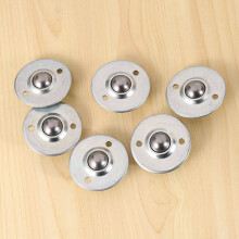 12Pcs CY-16B 5/8-Inch Bearing Steel Roller Flange Conveyor Transfer Unit