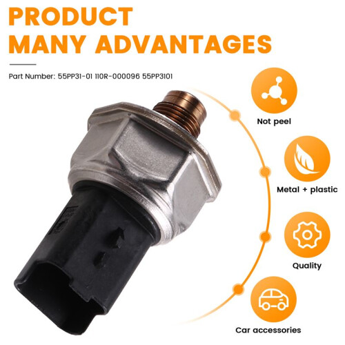 Pressure Common Rail Sensor Fuel Pressure Sensor 55PP31-01 55PP3101 for Sensata