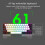 61-Key RGB Backlit Wired Gaming Keyboard with Mouse, White Frame 11