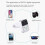 Auto  FM Transmitter B2 Kabelloses Autoladegerät  Transmitter MP3 Player 2 USB Zigarettenanzünder 3