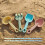 Set di Giocattoli da Spiaggia Blu Pieghevole con Secchiello e Pala per Bambini 12