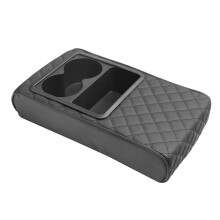 Bezug für die Mittelkonsole im Auto, Memory Foam, Armlehnenkissen Fürs Auto, Armlehnenbezug, Bezüge für die Mittelkonsole im Auto