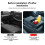Rivestimento per Console Centrale Auto Memory Foam Cuscino per Bracciolo per Auto Copri Bracciolo per Auto Copri Console Centrale per Auto 4