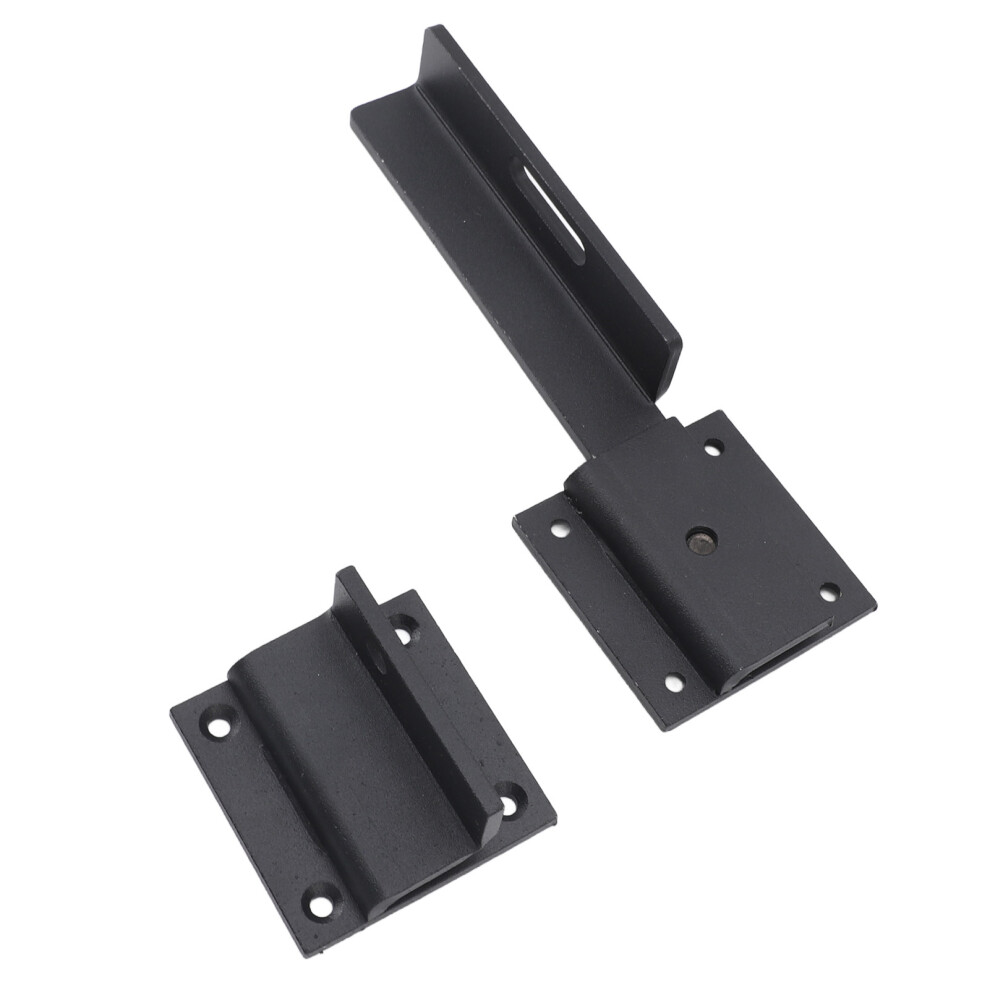 Secure Carbon Steel Gate Lock With Padlock Hole For Fence Barn & Yard Doors 6921385953719