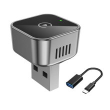 Adaptateur de Voiture Sans Fil CarPlay Mise Ă Niveau de CarPlay Filaire Vers Adaptateur de Dongle USB CarPlay Sans Fil PrĂŞt Ă L'Emploi Connexion