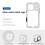 For  17 Pro Max Metal Rabbit Cage Quick Release Video Rig Phone Stabilizer Cage Expansion Accessories 7