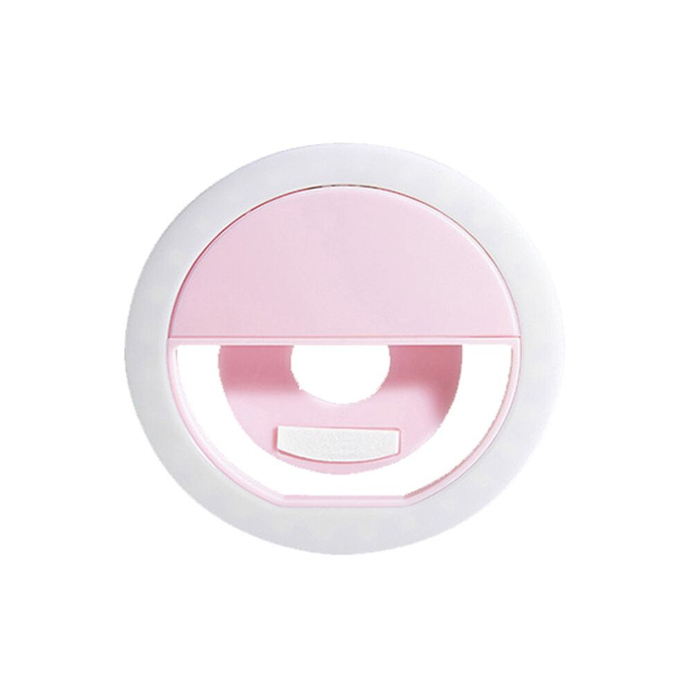 Rechargeable Led Selfie Ring With 3-Level Adjustable Brightness Portable Mobile Phone Lens Selfie Lamp Light 6032425889254
