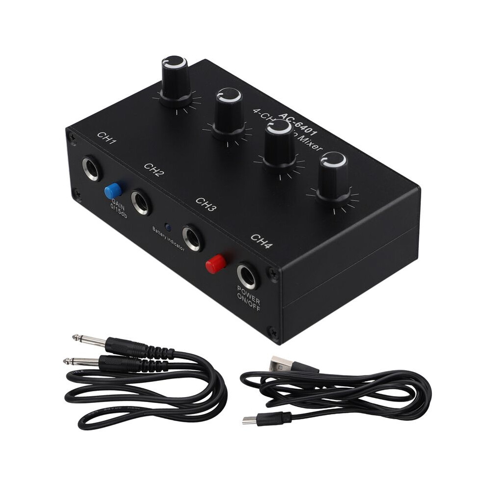Ac-6401 Microphone Condenser Sound Card Pc Computer Audio Usb Electric Guitar Live Broadcast Recording Sound Card 6031372896797