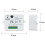 6 Buttons 433MHz RF   /Off  Wireless Remote Control  Household Wiring-Free Panel 10
