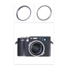 Lens Decoration Ring for X100V/X100VI Replacement for Enhance Your Camera'S Aesthetics Black