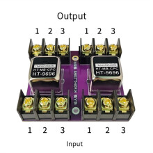 Balanced and Unbalanced Conversion Audio Isolator HT-9696 Permalloy Audio Isolation Transformer 600:600 20Hz-20KHz
