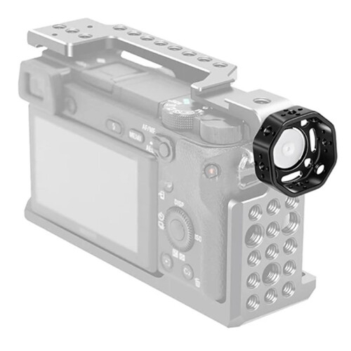 Side Handle for DSLR Camera Cage Video Rig with 1/4 3/8 Threads  Position Pins Universal Quick Release Handgrip 2