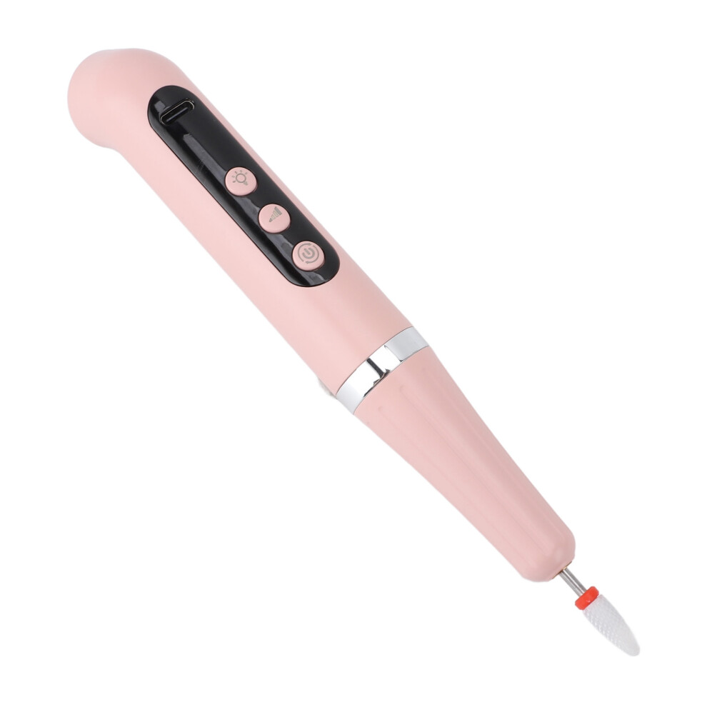 Light 2 In 1 Uv Nail Lamp & Drill, 25000Rpm, Rechargeable, Portable Roseate