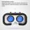 VR 3D Headset 4.7-6.53 Inch HD Panoramic Goggles Ergonomic 3