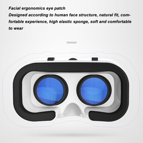 VR 3D Headset 4.7-6.53 Inch HD Panoramic Goggles Ergonomic 2