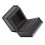 LED Black Ring Box, 8x8x7cm, Flocking Interior, Battery-Powered 16
