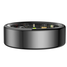 Bluetooth 5.1 Smart Fitness Ring Stainless Steel IP68 Sleep & Exercise Monitor