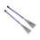 2 Pcs Purple Steel Wire Retractable Drum Brushes for Jazz Performance 12