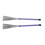 2 Pcs Purple Steel Wire Retractable Drum Brushes for Jazz Performance 14