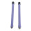 2 Pcs Purple Steel Wire Retractable Drum Brushes for Jazz Performance 13