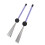 2PCS Purple Retractable Steel & Rubber Drum Brushes for Percussion Instruments 13