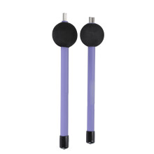 2PCS Purple Retractable Drum Brushes — High Carbon Steel Wire Set for Percussion