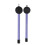 2PCS Purple Retractable Steel & Rubber Drum Brushes for Percussion Instruments 1