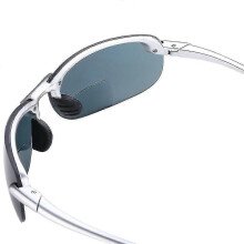 (Silver, 2.5) Polarized Bifocal Lightweight Sunglasses for Men and Women