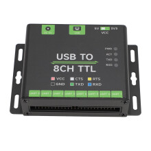 Convertidor USB a TTL 8CH UART 70x104.5x28.6mm 5V
