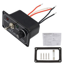 Modification Panel 12V5A Rocker Panel with Indicator Light MANUAL-OFF-AUT for Car Boat Marine RV