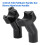 3.5Inch Tall Pullback Handle Bar Risers for  Softail Dyna Sportster Touring Pullback Straight Aluminum Handle 2