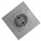 Mechanical Button  1/2Gang 1Way Light  Wall Electrical Socket TV CAT6 Socket Glass Panel 6