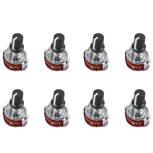 8X Electronic Machine 4P3T 4Pole 3 Position 2 Deck 16 Pin Rotary