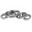 50Pcs 6802-2RS 15x24x5mm Metal Shielded Sealed Deep   Bearings 3