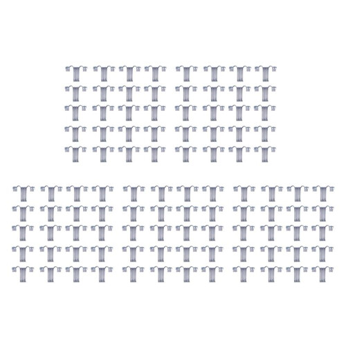 100PCS Photovoltaic Panel Drainage Buckle Surface Plate Solar Panel Water Drain Clip for Solar Panel Draining 30mm