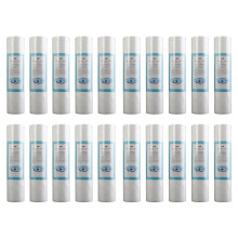 20Pcs Replacement Water Sediment Filters (5 Micrometer) 2.5 Inch X 10 Inch Cartridges