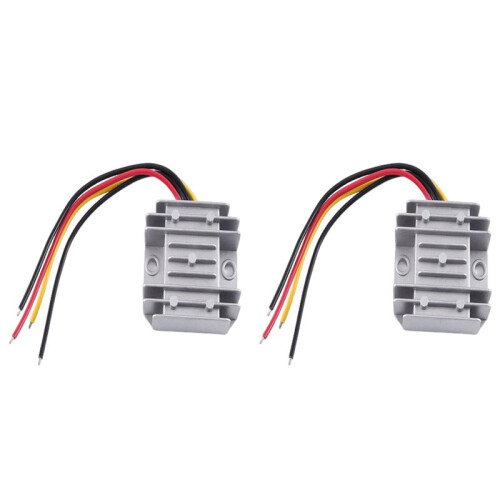 2X 12V-24V to 6V 10A 60W  Converter Stabilizer Step-Down Transformer Regulator Step  Down Module Power Supply